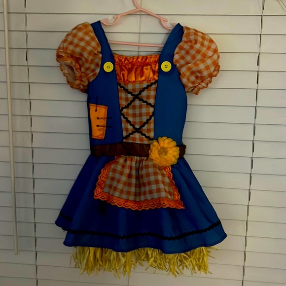 Other - Fall Girls Scarecrow Costume 🎃 Small (4-6)